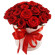 красные розы в шляпной коробке. Лаос